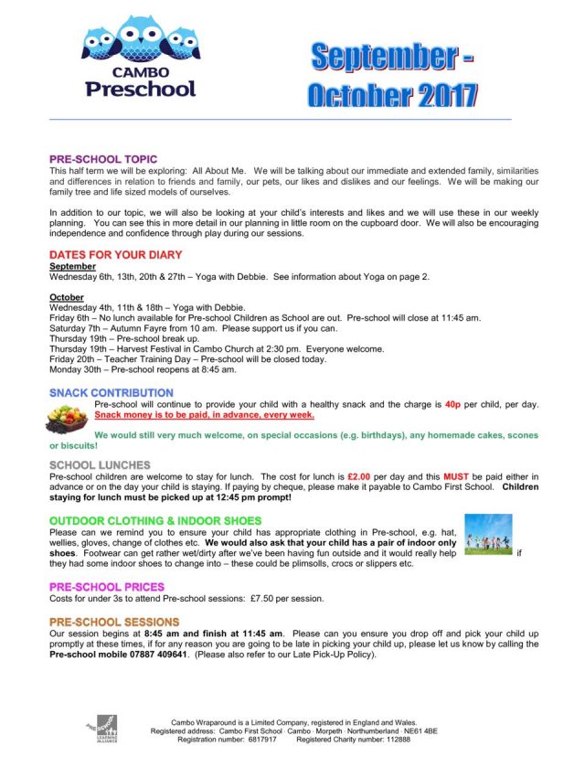 thumbnail of Pre-school Newsletter Sept – Oct 2017